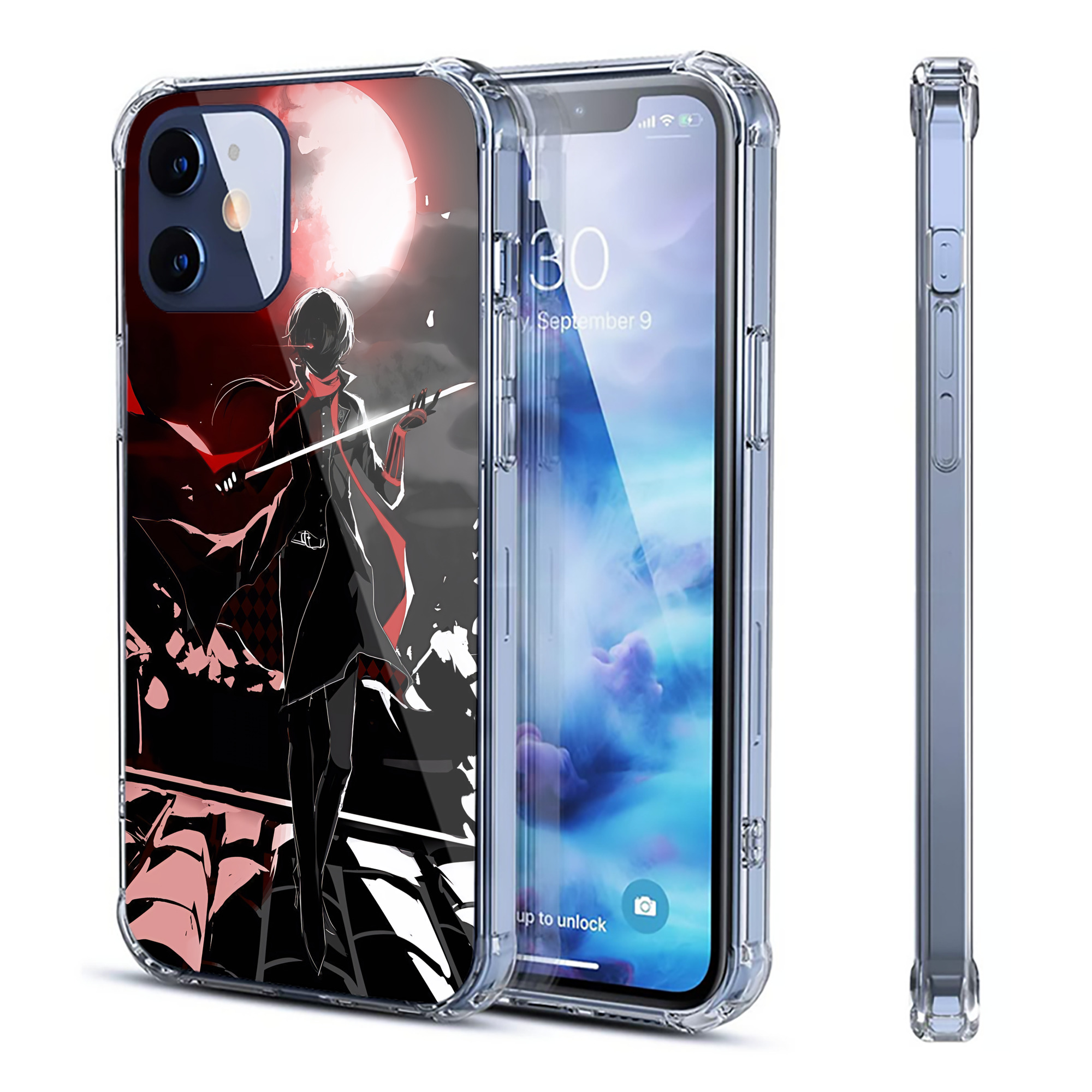 （画像用） 刀剣乱舞 Touken Ranbu 【iPhone 12シリーズ対応】透明スマホケース（クリアソフトケース）